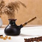 Турка для кофе "Средняя", гладкая, керамика, 0.4 л - Фото 2