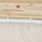 Штора портьерная для кухни Witerra Бамбук 135×180 см, св.бежевый, жаккард, пэ100% - Фото 5