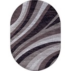 Ковёр овальный Silver d234, размер 60x110 см, цвет gray-purple - Фото 2