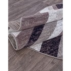 Ковёр овальный Silver d234, размер 60x110 см, цвет gray-purple - Фото 3