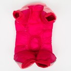 Комбинезон с замком на спине, размер 8 (ДС 23 см, ОГ 30, ОШ 22 см), розовый 6968218