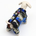 Комбинезон принтованный с замком на спине, размер 14 (ДС 27, ОГ 38, ОШ 30 см), синий - Фото 4