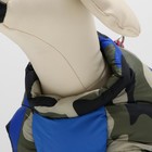 Комбинезон принтованный с замком на спине, размер 16 (ДС 28, ОГ 40, ОШ 34 см), синий - Фото 3