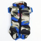 Комбинезон принтованный с замком на спине, размер 18 (ДС 31, ОГ 46, ОШ 38 см), синий - Фото 6