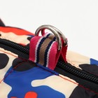 Комбинезон принтованный, размер 16, ДС 28, ОГ 40, ОШ 34 см, с замком на спине, красный - Фото 8