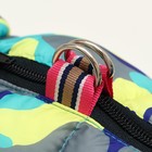 Комбинезон принтованный, размер 14, ДС 27, ОГ 38, ОШ 30 см, с замком на спине, голубой - Фото 10