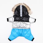 Комбинезон «Пушок», размер 18, ДС 40 см, ОГ 50 см, ОШ 38 см, голубой - Фото 9