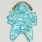 Комбинезон «Глянец», размер 18 (ДС 40, ОГ 50, ОШ 38), голубой - Фото 7