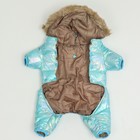 Комбинезон «Глянец», размер 18 (ДС 40, ОГ 50, ОШ 38), голубой - Фото 8