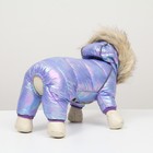 Комбинезон «Глянец», размер 8 (ДС 23, ОГ 30, ОГ 22), фиолетовый - Фото 4