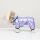 Комбинезон «Глянец», размер 8 (ДС 23, ОГ 30, ОГ 22), фиолетовый - Фото 5