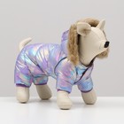 Комбинезон "Глянец", размер 10 (ДС 25, ОГ 34, ОШ 24), фиолетовый - Фото 1