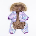 Комбинезон "Глянец", размер 10 (ДС 25, ОГ 34, ОШ 24), фиолетовый - Фото 8