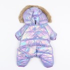 Комбинезон "Глянец", размер 10 (ДС 25, ОГ 34, ОШ 24), фиолетовый - Фото 9