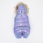 Комбинезон "Глянец", размер 12 (ДС 28, ОГ 38, ОШ 27), фиолетовый - Фото 10