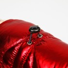 Комбинезон "Девочка" с утяжкой, размер 8 (ДС 23 см, ОГ 30, ОГ 22 см), красный - Фото 7