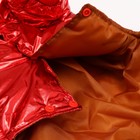 Комбинезон "Девочка" с утяжкой, размер 12 (ДС 28 см, ОГ 38 см, ОШ 27 см), красный - фото 27225906