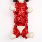 Комбинезон "Девочка" с утяжкой, размер 14 (ДС 32 см, ОГ 42 см, ОШ 31 см), красный - фото 21379969