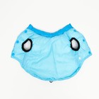 Куртка для собак со светоотражающей шлейкой, размер 14 (ДС 32, ОГ 42, ОШ 31), голубая - Фото 7