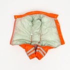 Комбинезон для собак «Горошек», размер 16 (ДС 30 см, ОГ 44 см, ОШ 34 см), рыжий - Фото 7