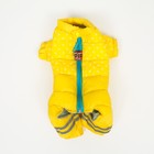 Комбинезон для собак «Горошек», размер 14 (ДС 27, ОГ 38, ОШ 30 см), жёлтый - Фото 8