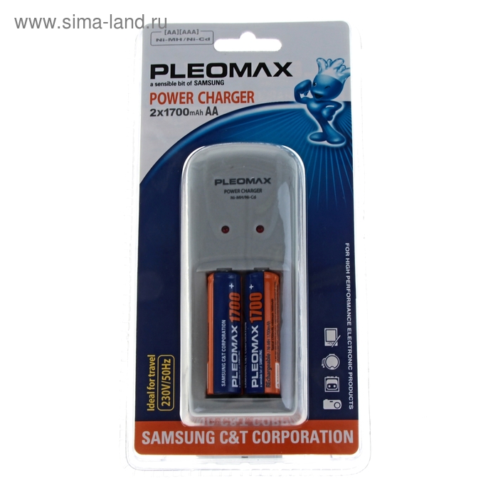 Зарядное устройство Pleomax 1018 Power Charger + аккумуляторная батарея - Фото 1