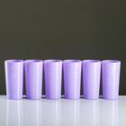 Набор стаканов фиолетовые - фото 9413505