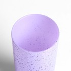 Набор стаканов фиолетовые - фото 9413510