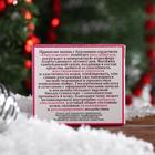 Подарочный набор органической косметики «Нежное прикосновение», новогодний: скраб для лица, масло ши, масло для лица, бомбочка для ванн 7307135