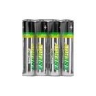 Батарейка алкалиновая "Трофи" Eco, AAA, LR03-4S, 1.5В, спайка, 4 шт. - фото 1217644