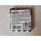 Батарейка алкалиновая "Трофи" Eco, AAA, LR03-4S, 1.5В, спайка, 4 шт. - Фото 2