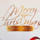 Фартук Доляна "Merry Christmas" 55х72см, 100%пэ - фото 26895162