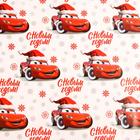 Упаковочная бумага «С Новым годом!», 70?100 см, Тачки (комплект 10 шт) - фото 34877754