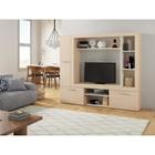 Стенка «Oskar-3», 1960×345×1700 мм, цвет дуб сонома/белый - Фото 1