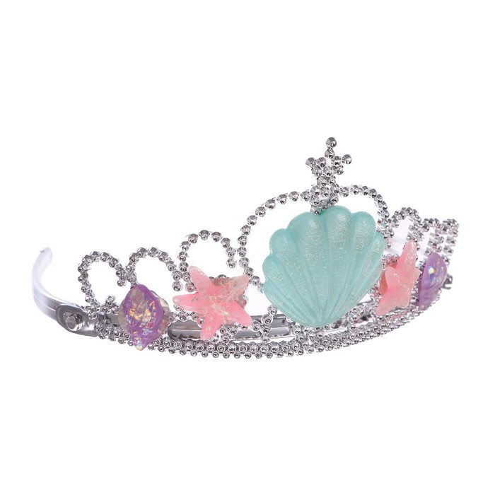 Карнавальный набор «Принцесса» 4 предмета: корона, перчатки, ободок, жезл - фото 1905859655