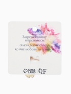 Булавка-оберег «Клевер» с глазком, 3.5 см, красная в золоте - Фото 6