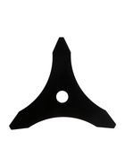 Нож для триммера ТУНДРА, трехлучевой, для густой травы, 255×25.4×1.4 мм - Фото 2