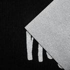 Коврик влаговпитывающий придверный светящийся в темноте Доляна «Мой дом», 50×80 см, цвет чёрный - Фото 6