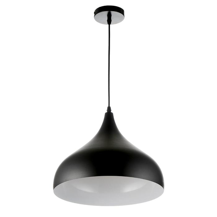 Светильник BayerLux «Купол» 1×60 Вт E27 черный 31×31×31 см - Фото 1