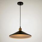 Светильник BayerLux 1242/1BK E27 40Вт черный 33х33х9,5-110 см 5465094