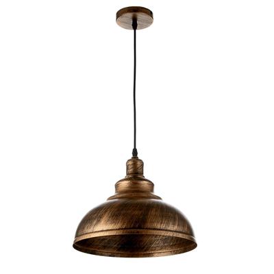 Светильник BayerLux 1250/1BK+GD, E27, 40 Вт, чёрный c золотой патиной, 30×30×24-124 см