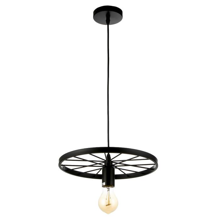 Светильник BayerLux 1251/1BK E27 40Вт черный 30х30х10-110 см - Фото 1