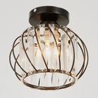 Светильник 1634/1 E27 40 Вт черный 19×19×17 см - фото 4811687