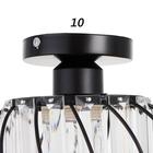 Светильник 1634/1 E27 40 Вт черный 19×19×17 см - фото 4811690