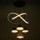 Светильник 1636/5 LED 130Вт 3000-6000К черный 41х45х114 см BayerLux - фото 22689005