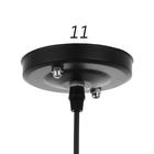 Светильник BayerLux 1649/1 E27 40Вт черный 36х36х28 см 6254595