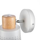 Бра 1666/1WT E27 40 Вт белый 13×13×18.5 см - Фото 6