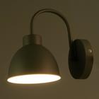 Бра 1669/1GY E27 40Вт серый 15х22,5х21 см - фото 23295950