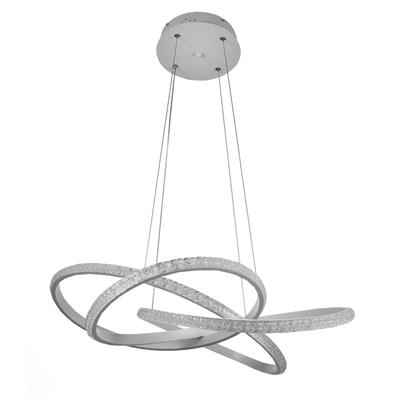 Люстра 1535/1 LED 145 Вт 3000-6000К диммер белый d.60 см