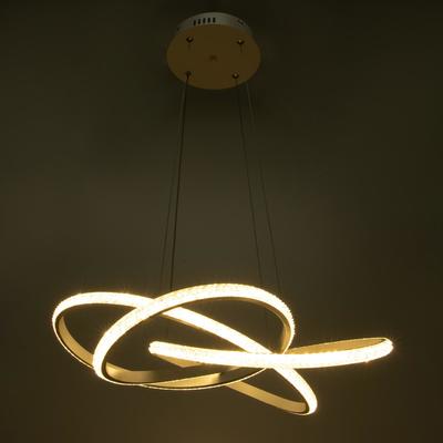 Люстра 1535/1 LED 145 Вт 3000-6000К диммер белый d.60 см